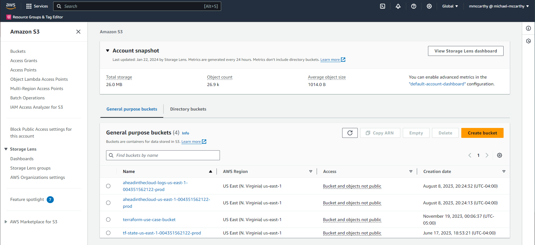 Applying S3 Bucket with Terraform